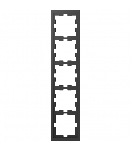 Merten D-Life ramka 5kr antracytowy