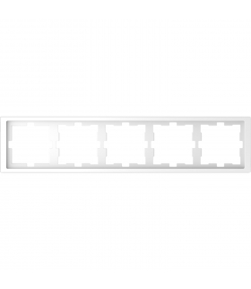 Merten D-Life ramka 5kr biały lotus