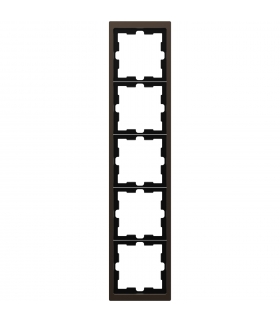 Merten D-Life ramka 5kr mocca metalik
