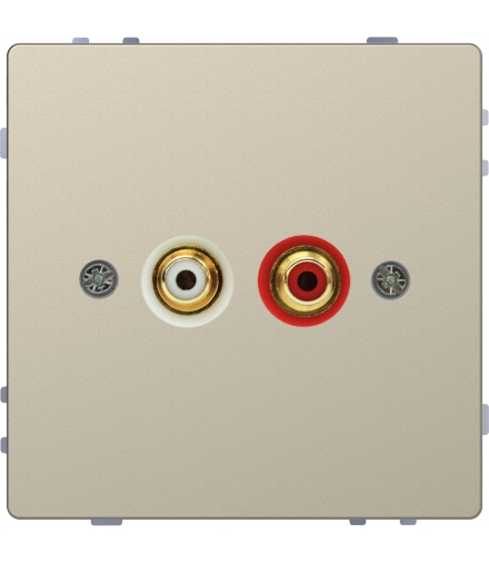 Merten Gniazdo audio D-Life piasek sahary