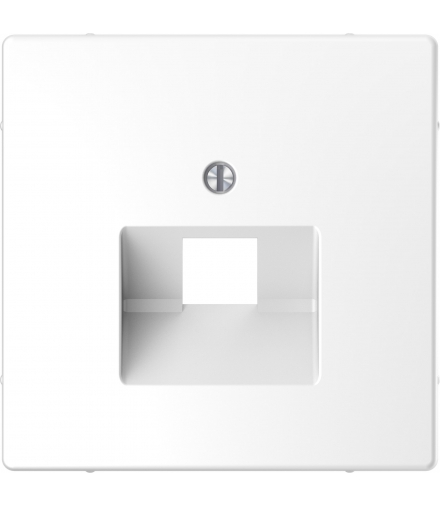 Merten Pł.centr.gn.RJ45 ukośnego D-Life biały