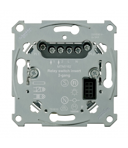 Merten Płytka przekaźnika, 2 -kanałowy