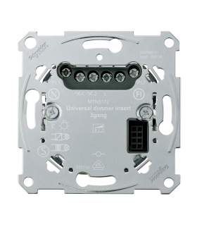 Merten Płytka ściemniacza uniwersalnego, 2-kan.