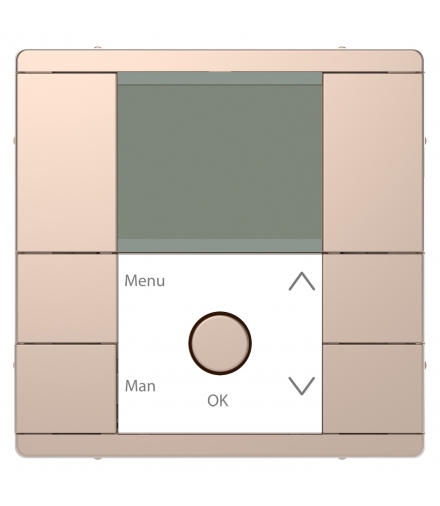 Merten Moduł czasowy z wyświetlaczem szampański