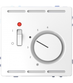 Merten Regulator temperatury z łącznikiem D-Life, biały lotos
