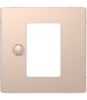 Merten Płytka centralna reg. temp., szampan metalik