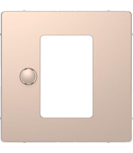 Merten Płytka centralna reg. temp., szampan metalik