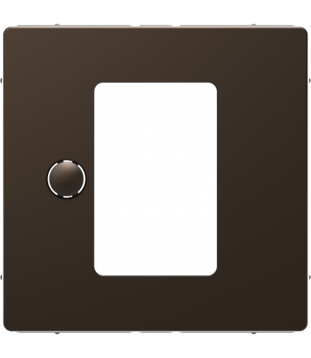 Merten Płytka centralna reg. temp., mocca metalik