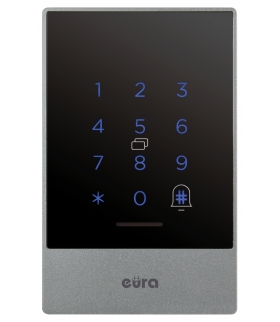 ZAMEK SZYFROWY EURA AC-03C9 - Bluetooth, Mifare, natynkowy, zewnętrzny IP55