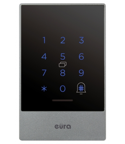 ZAMEK SZYFROWY EURA AC-03C9 - Bluetooth, Mifare, natynkowy, zewnętrzny IP55