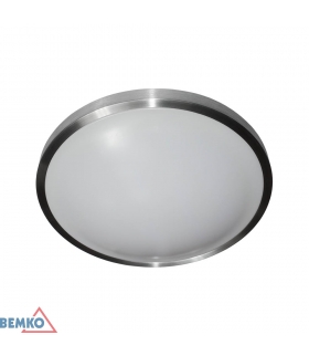 PLAFONIERA LED TOFIR 16W 4000K 1150LM IP44 OKRĄGŁA CZ. MIKR. BEMKO C31-LHR-330-160-4K-MS