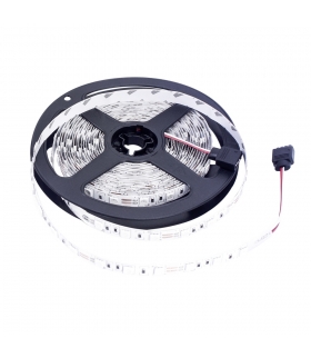 TAŚMA LED PREMIUM 12V DC 2835 300LED/5M 24W IP65 2LATA GW. BIAŁA NEUTRALNA BEMKO D87-LS-2835-300-IP65-ANW