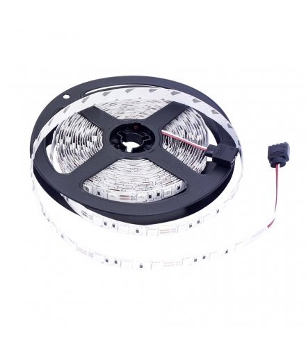 TAŚMA LED PROFESSIONAL 12V DC 3528 600LED/5M 48W IP20 5LAT GW. BIAŁA CIEPŁA BEMKO D87-PS-3528-600-IP20-AWW