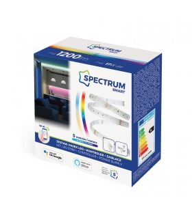 ZESTAW PASEK LED 17W w silikonie + kontroler + zasilacz Wi-Fi Spectrum SMART