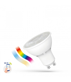 Żarówka LED GU10 5W 230V RGBW + CCT + DIM Wi-Fi Spectrum SMART