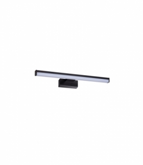 Oprawa lampa nad lustro ASTEN IP44 8W czarna 40cm Kanlux