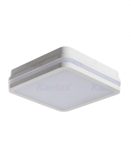 Plafoniera LED BENO LED 4000K 18W biała kwadratowa z czujnikiem ruchu Kanlux 32946