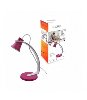 SKARA lampka biurkowa LED 3,2W różowo- biała