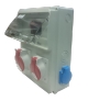 ROZDZIELNICA BUDOWLANA RENO 2x230v +16A/5p +32A/5p IP65