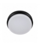 Plafoniera hermetyczna LED ARON LED C 12W BLACK 4000K IDEUS 03800