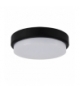 Plafoniera hermetyczna LED ARON LED C 18W BLACK 4000K IDEUS 03801