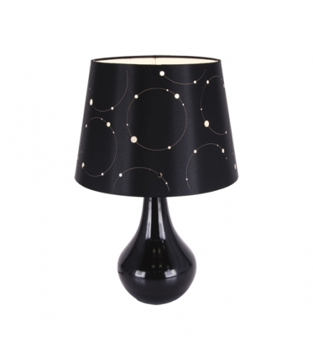 Lampka stołowa LARYSA E14 BLACK IDEUS 03806