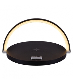 Lampka biurkowa SMD LED SATURN LED BLACK IDEUS 03863