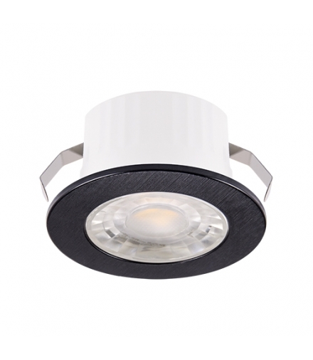Oprawa dekoracyjna FIN LED C 3W CZARNA 4000K IDEUS 03873