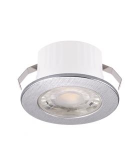 Oprawa dekoracyjna FIN LED C 3W SREBRNA 4000K IDEUS 03871