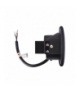 Oprawa schodowa COB LED 230V AZYL czarna barwa neutralna IDEUS 03906