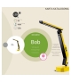 BOB lampka biurkowa LED 5W