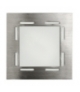 LAMPA TECHNO PLAFON (14X14) G9 1X40W NIKIEL MAT Candellux 10-73849