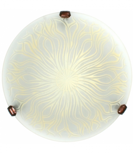 LAMPA TERRA PLAFON 30 1X60W BEŻ Candellux 13-91935