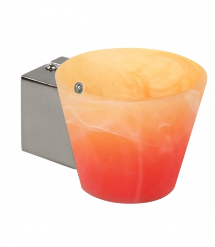 LAMPA SIMONET KINKIET POJEDYŃCZY G9 40W STOŻEK TĘCZOWY Candellux 21-05017