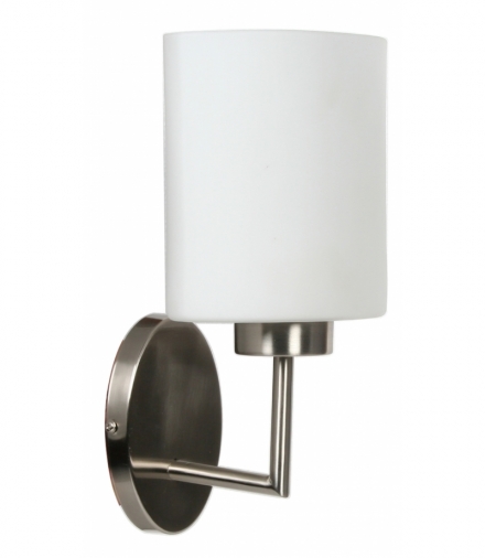 LAMPA VISOLA KINKIET 1X60W E27 NIKIEL MATT Candellux 21-10288