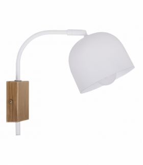RUPI LAMPA KINKIET 1X40W E27 BIAŁY Candellux 21-75482