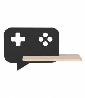 LAMPA CONSOLE KINKIET ŚCIENNY 5W LED IQ KIDS CZARNY Candellux 21-75628