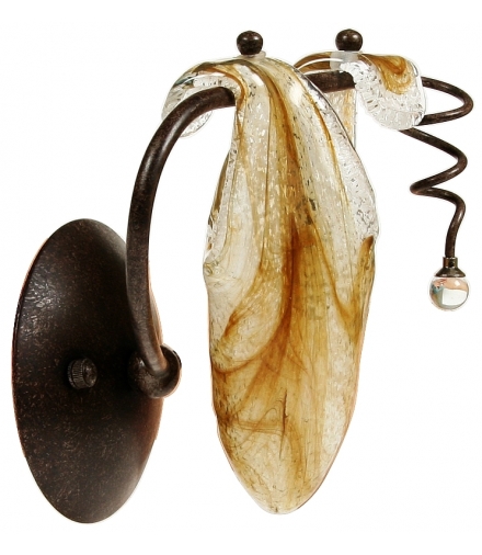 LAMPA L&H MAGMA KINKIET 1x40W G9 PATYNA Candellux 21-84753