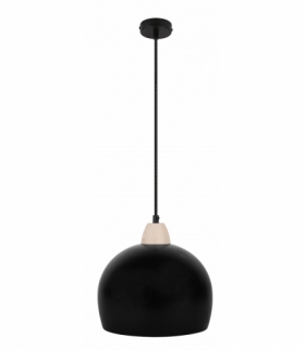 LAMPA WISZĄCA MONROE 1X60W E27 CZARNY Candellux 31-78377