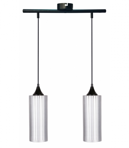 LAMPA WISZĄCA CONCEPT ZWIS 2X60W E27 SREBRNY Candellux 32-78629