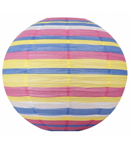 ABAŻUR PAPIEROWY-KOKON 50 RÓŻOWO-NIEBIESKI Candellux 70-16457