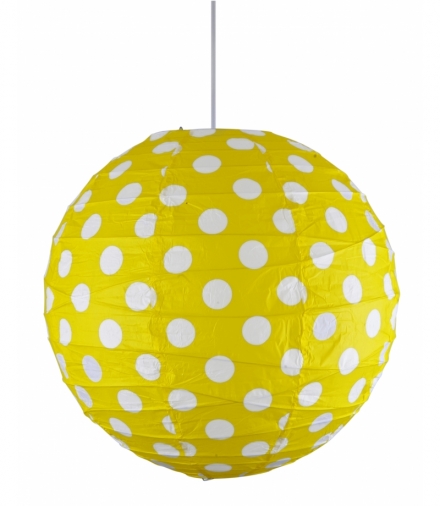 ABAŻUR PAPIEROWY-KOKON 40 ŻÓŁTY PUNTI Candellux 70-76178