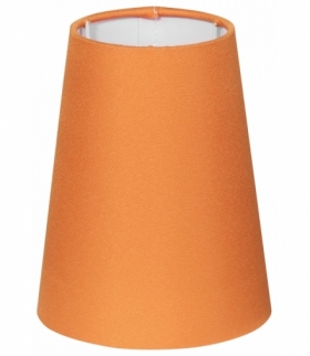 ABAŻUR CONE STOŻEK (D-12,5 H-15)CM E14 POMARAŃCZOWY Candellux 77-10520