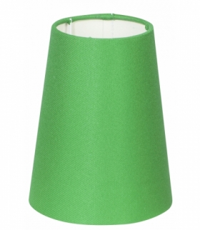 ABAŻUR CONE STOŻEK (D-12,5 H-15)CM E14 ZIELONY Candellux 77-10605