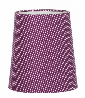ABAŻUR DO LAMPKI PARILLA E14 FIOLETOWY Candellux 77-20109