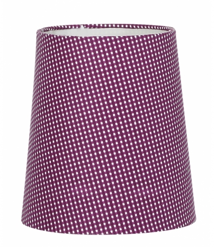 ABAŻUR DO LAMPKI PARILLA E14 FIOLETOWY Candellux 77-20109