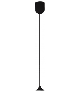 LINKA CZARNA Z OSŁONKĄ 1X60W E27 Candellux 85-10629