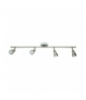 LAMPA JAWA LISTWA 4X7W GU10 ENERGO NIKEL MATT Candellux 94-16259