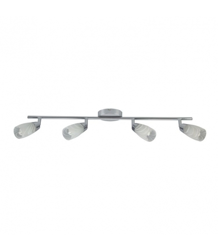 LAMPA LAUFER LISTWA 4X40W G9 CHROM Candellux 94-28412