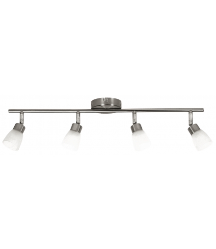 LAMPA DROPS LISTWA 4x40W G9 NIKIEL MAT Candellux 94-83992
